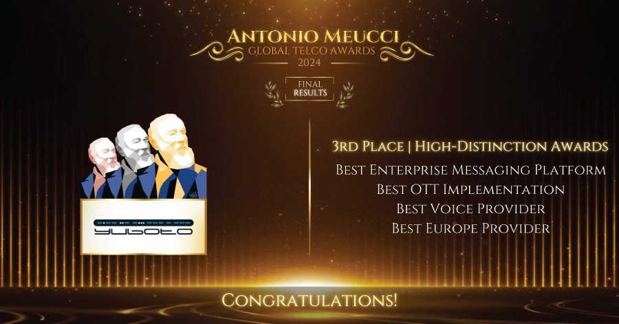 4 Βραβεύσεις στα Antonio Meucci Global Telco Awards ‘24