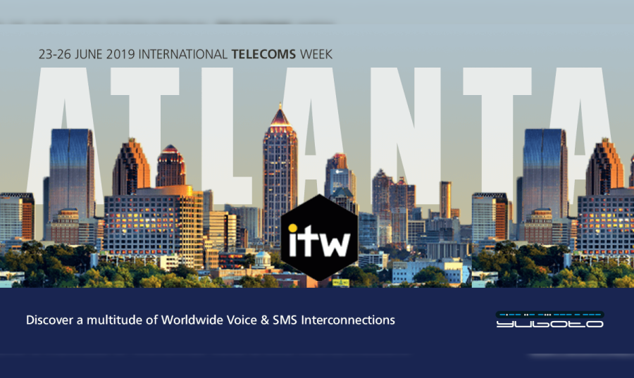 H Yuboto ταξιδεύει στην Ατλάντα για το International Telecoms Week 2019